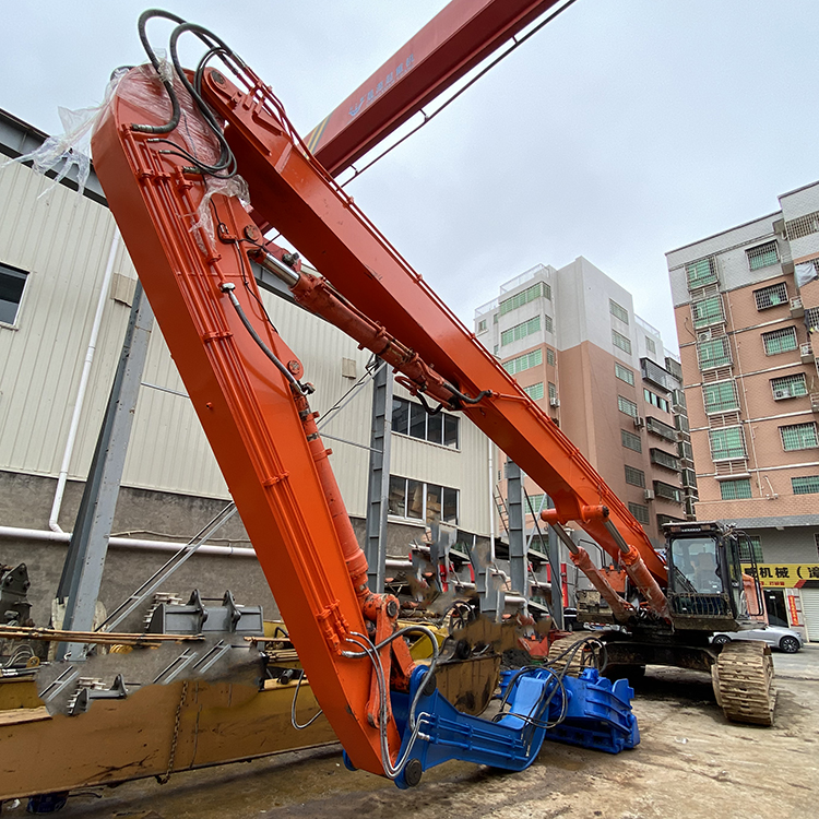 Hitachi ZX470 16.8M Excavator vibration Piling Straight Arm