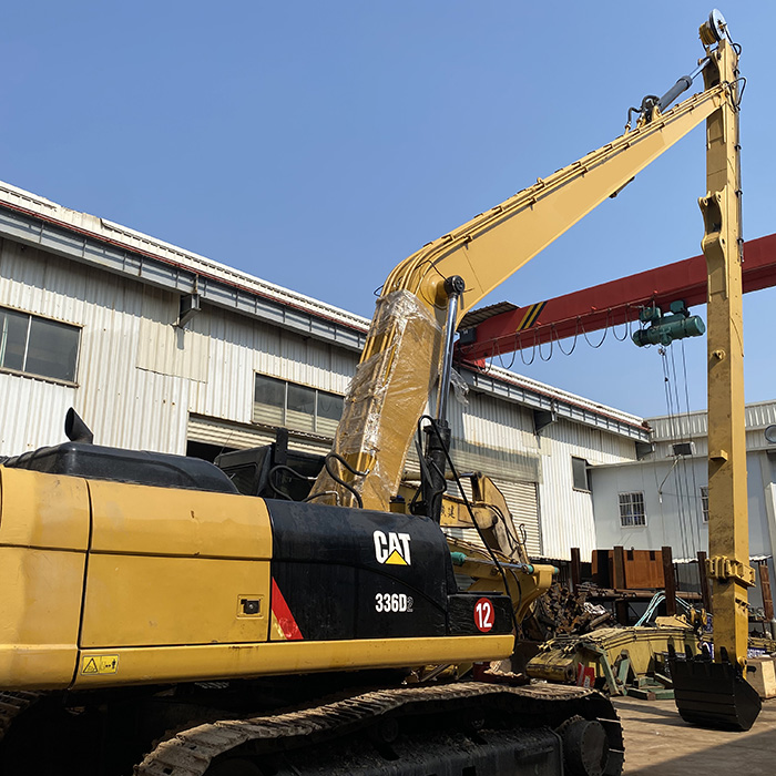 CAT336 18M Two Stage Excavator Telescopic Arm Subgrade pit excavation