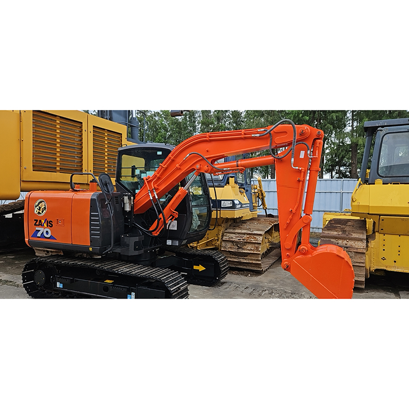 HITACHI ZX70-6A Mini excavator Modified short arm for tunnel construction