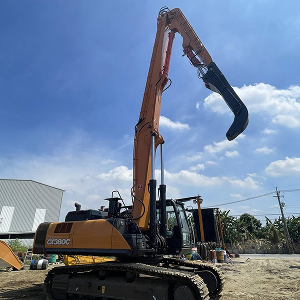 CASE CX380C 15.5M H/U-shaped steel sheet pile cofferdam driving boom