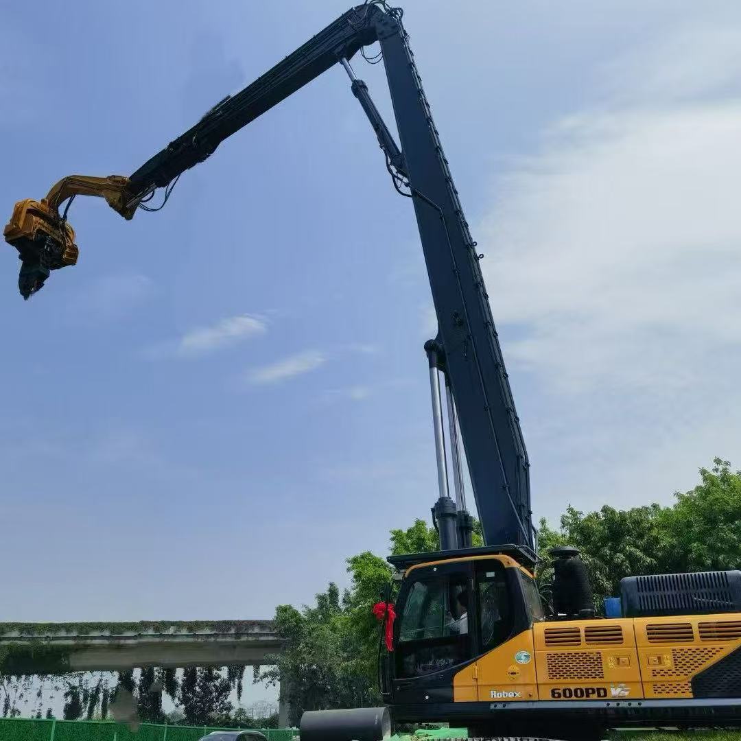 Hyundai Robex600PD Excavator Piling Arm for Heavy Duty Foundation Construction Hydraulic Excavator