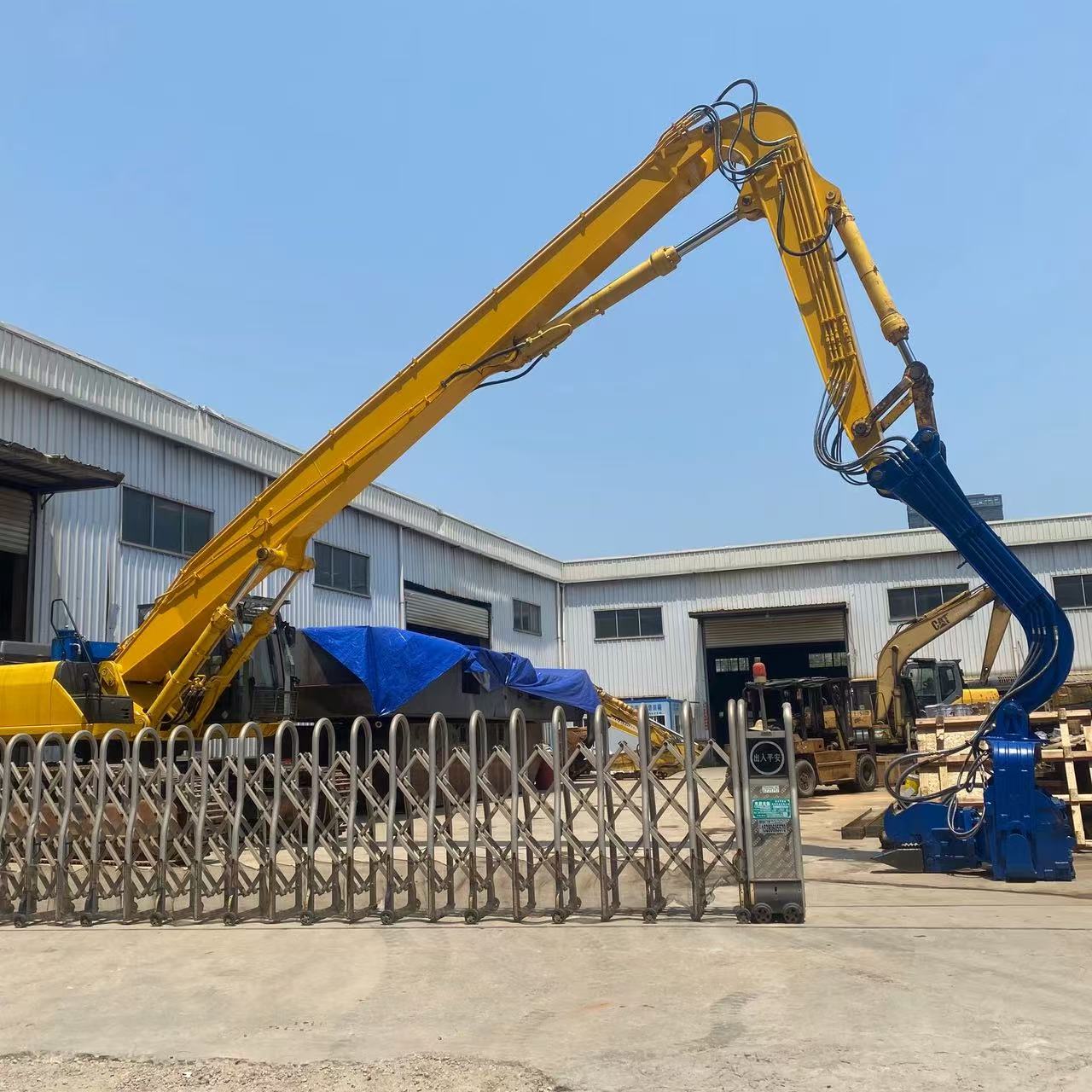 SH500 Custom Excavator Piling Arm for Heavy Duty Foundation Construction Hydraulic Excavator