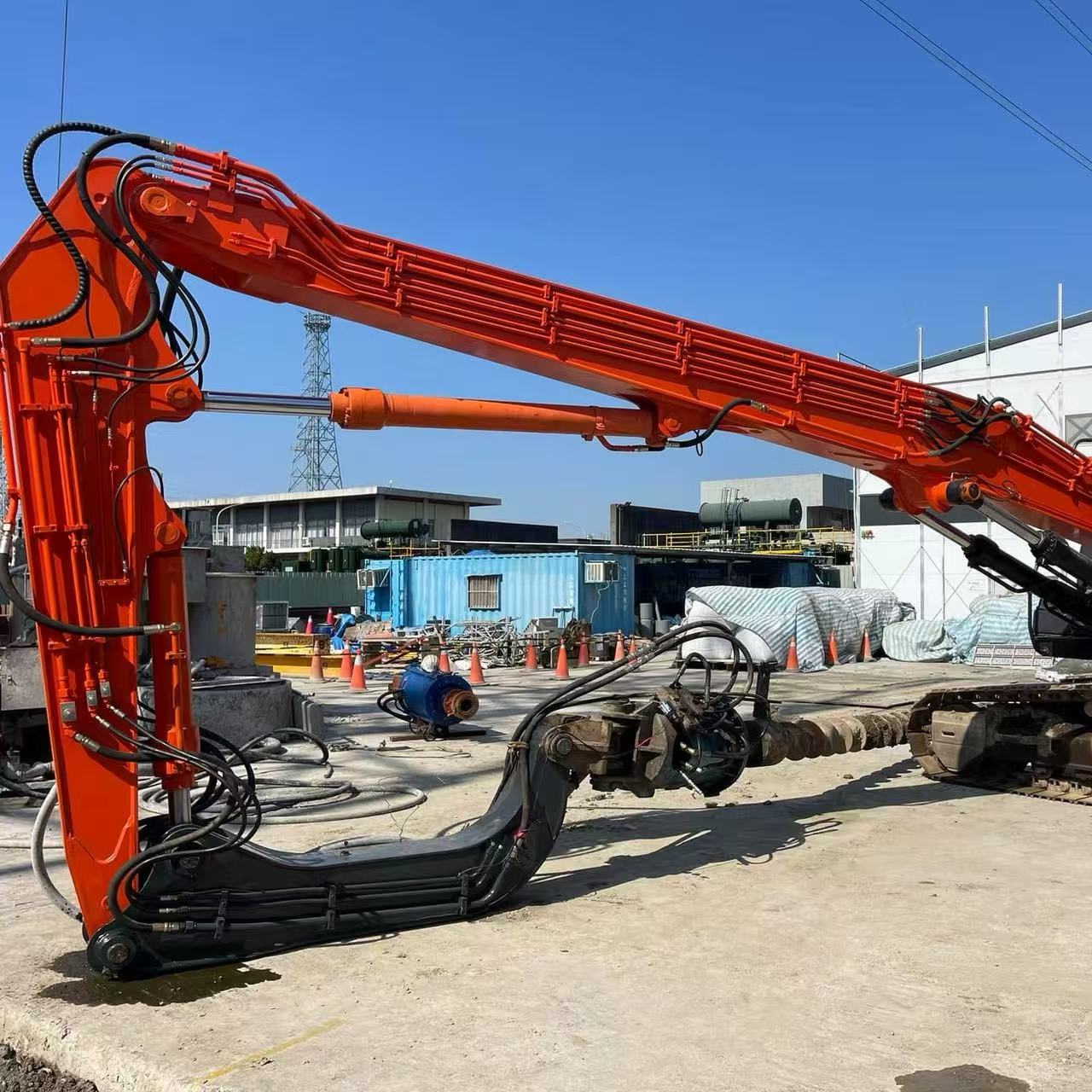 ZX210 Excavator Piling Arm for Foundation Construction Chinese Manufacturer