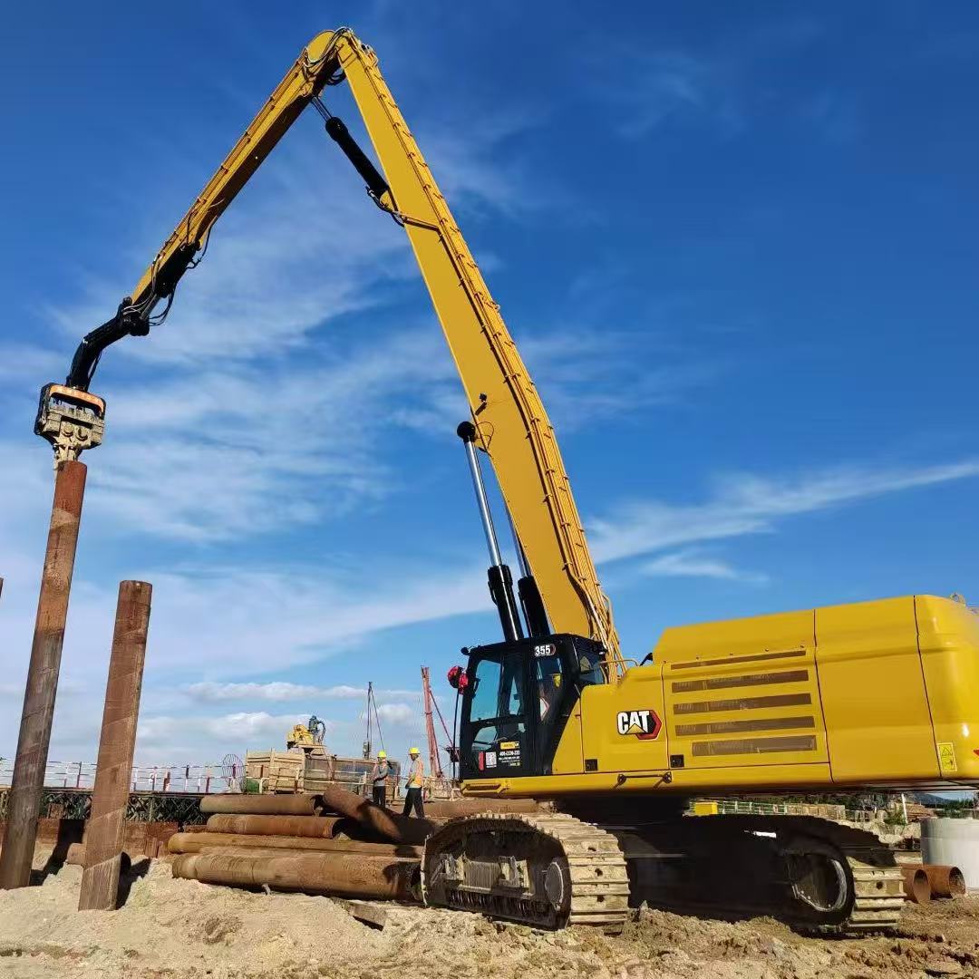 CAT355 Excavator Piling Arm for Heavy Duty Foundation Construction Chinese Manufacturer