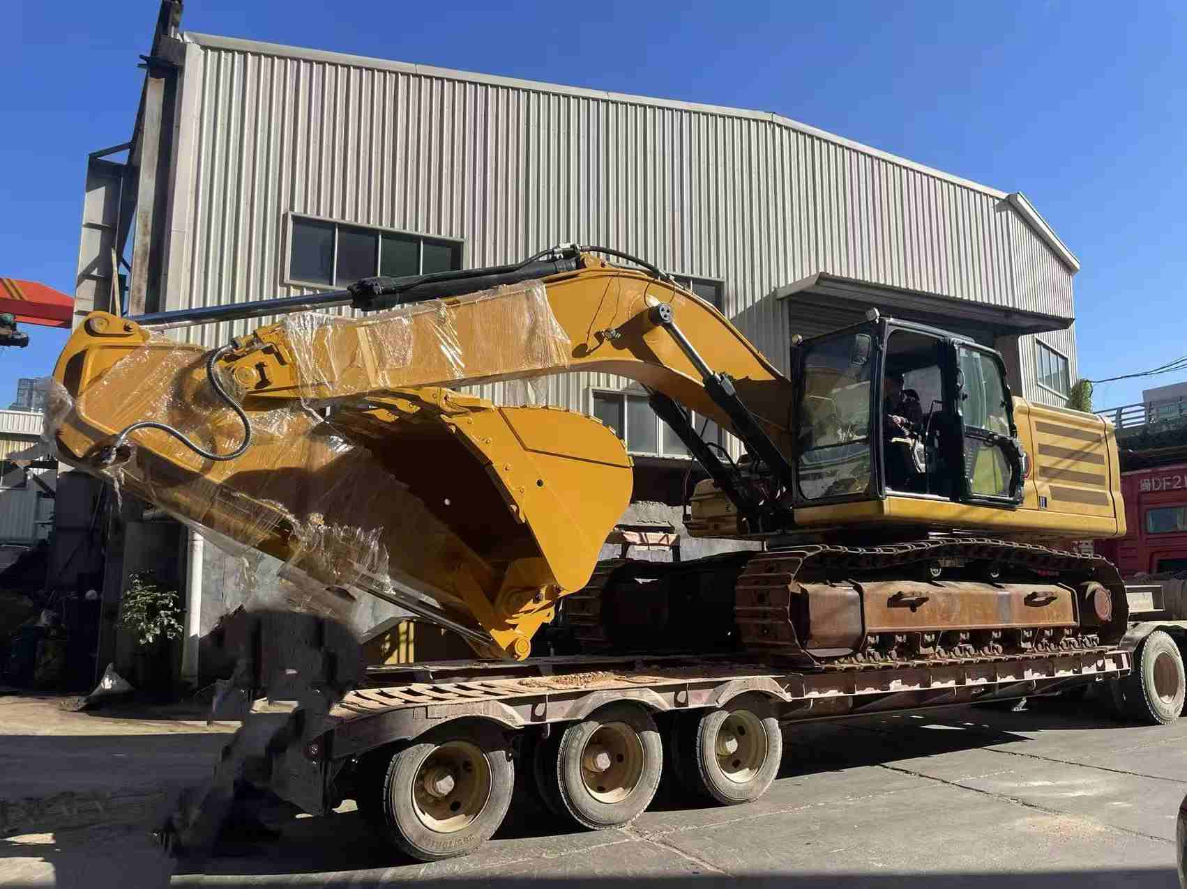 excavator standard boom